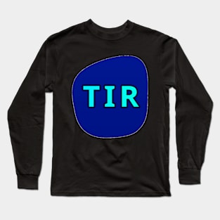 Black tiger t-shirt__تي شيرت النمر الاسود Long Sleeve T-Shirt